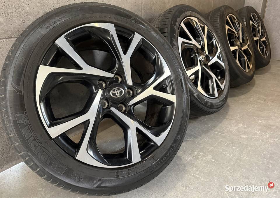 18 Toyota CHR felgi koła komplet OEM oryginał Lubasz