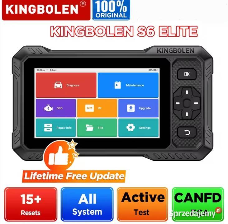KINGBOLEN S6 Elite komputer skaner diagnostyczny dolnośląskie