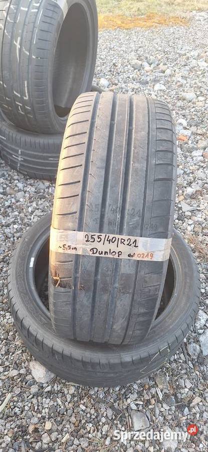 255 40 R21 Dunlop 2 lato PROMOCJA Stara Kuźnia