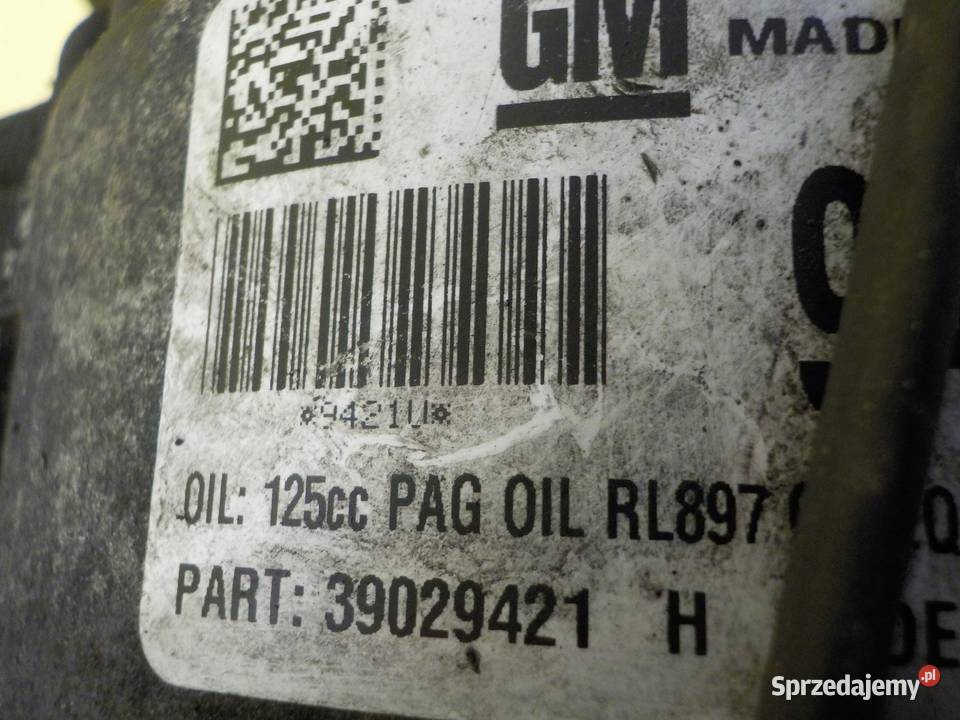 ZAFIRA C ASTRA 16 CDTI 17r 136 B16DTH sprezarka Suków