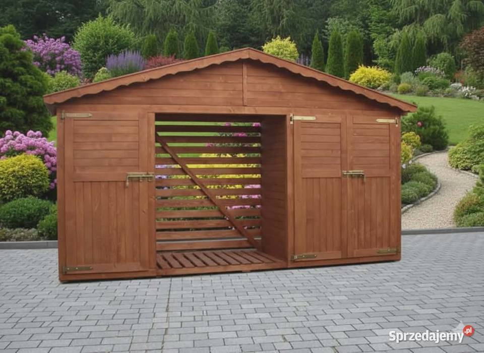 Domek z drewutnią Jordanów