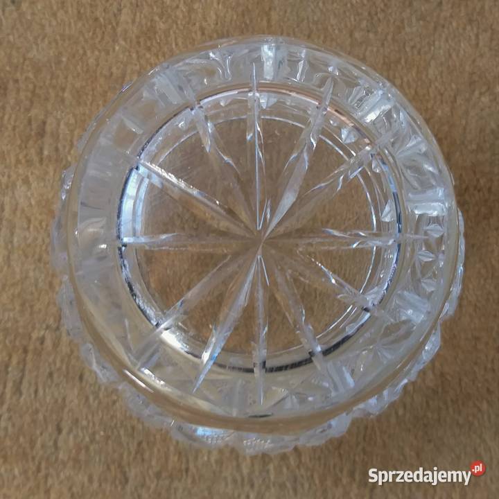 Mała miseczka kokilka kryształowa Warszawa