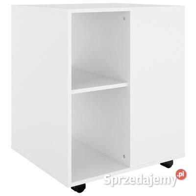 Szafka na kółkach biała 60x53x72 materiał mazowieckie Warszawa