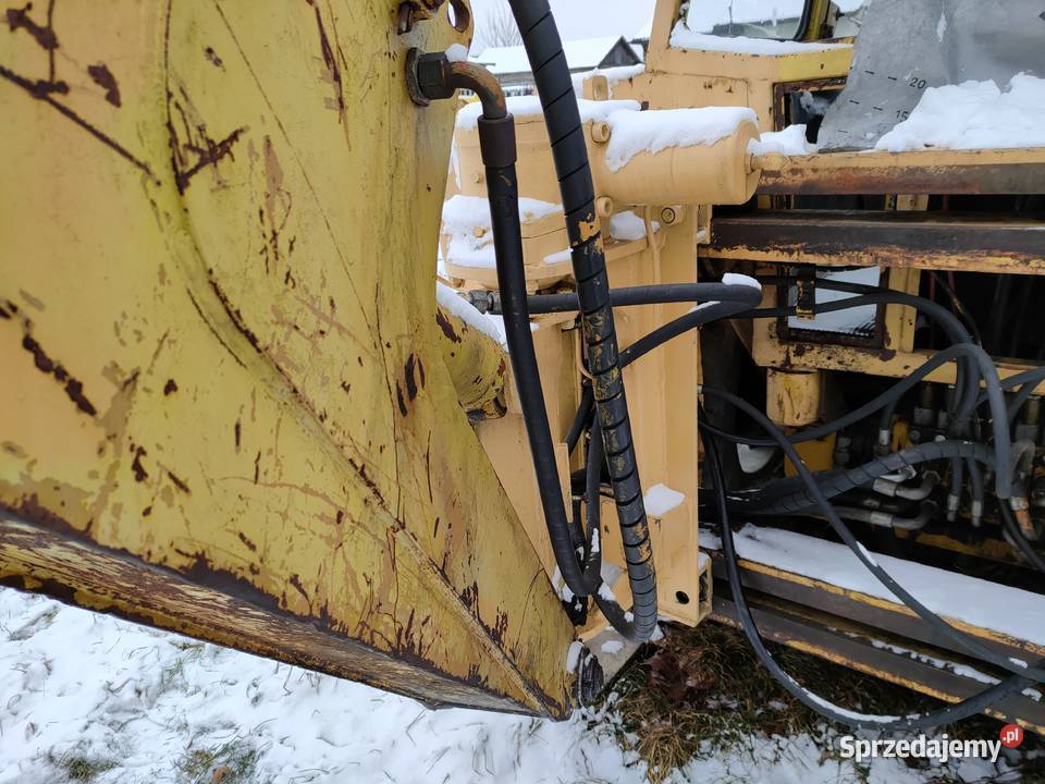 Koparko ładowarka OSTRÓWEK NK silnik Perkins Koparko ładowarki Ciemno