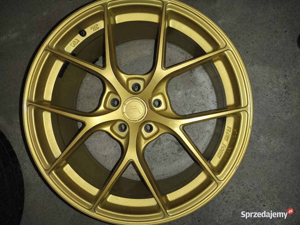 Sprzedam 4xFelgi JR SL01 et42 BLANK GOLD 5x108