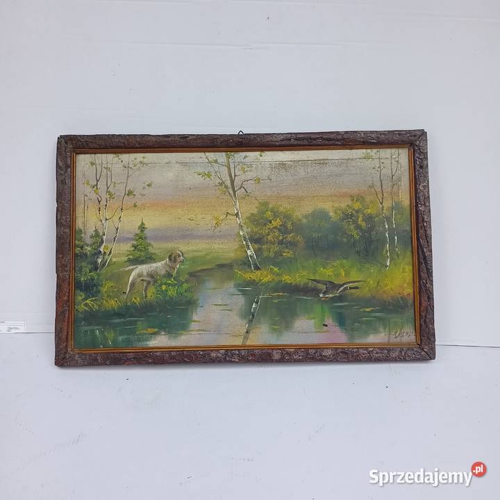 Obraz na Płótnie Pies i Natura Zabrze sprzedam