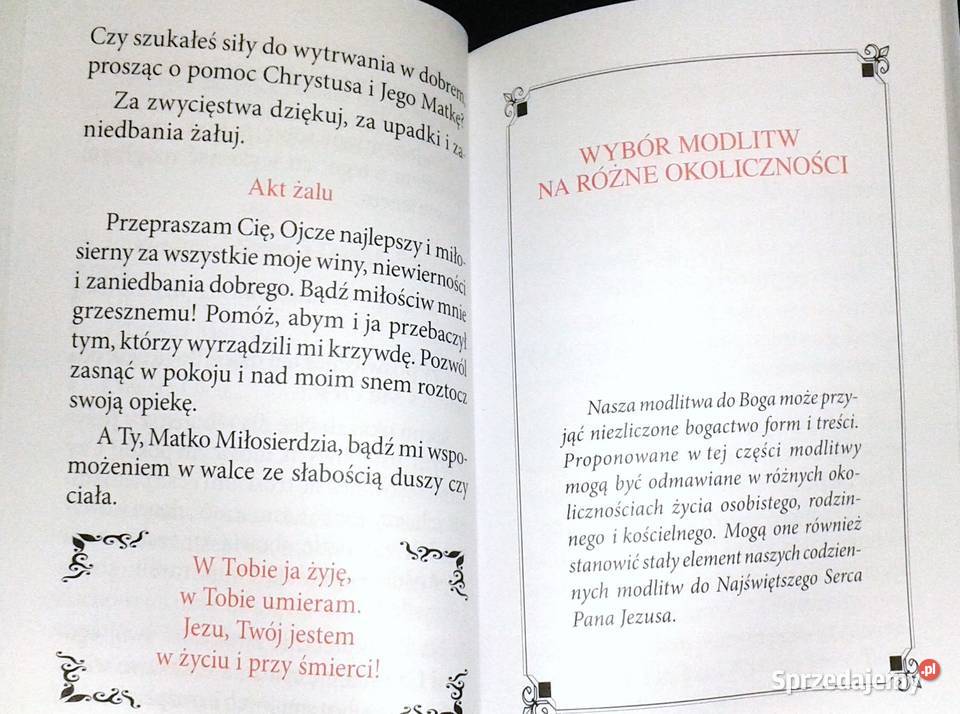 Pragnę Modlitewnik czcicieli Najświętszego Serca Chełm