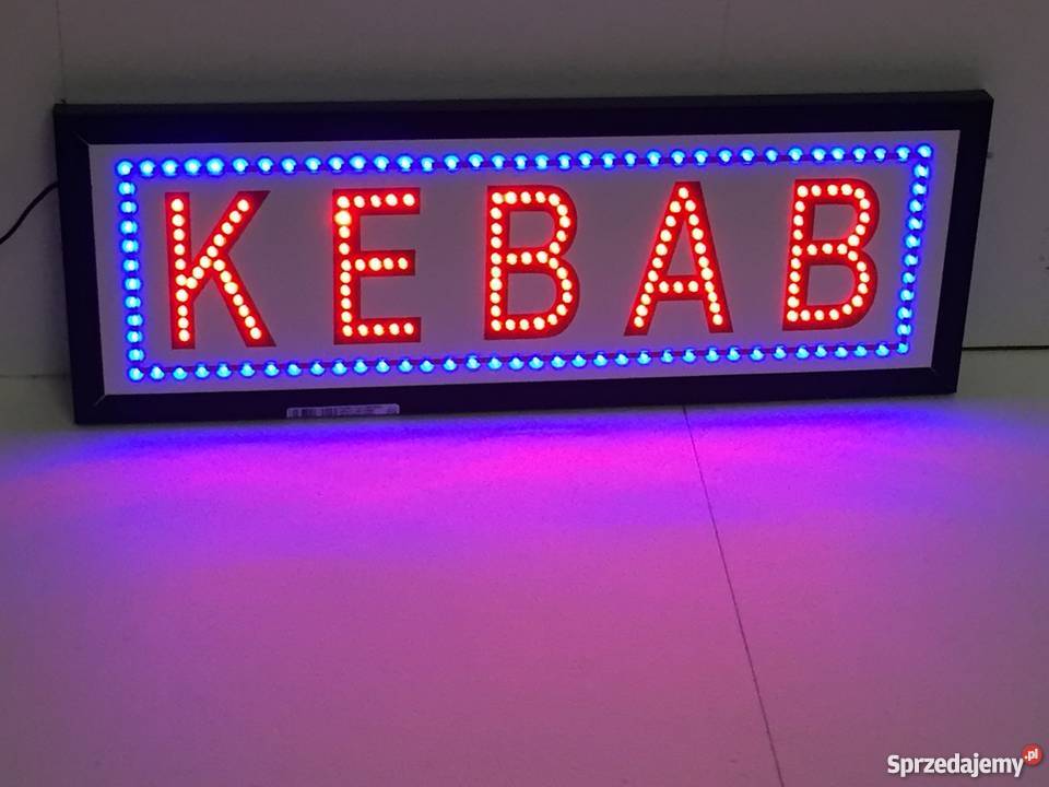 Reklama szyld LED 70x25 zewnętrzna Pomiechówek
