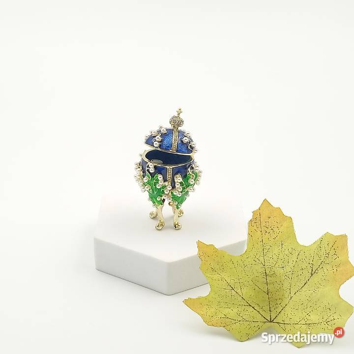 Jajko faberge pojemniki szkatułka małe Zawiercie sprzedam