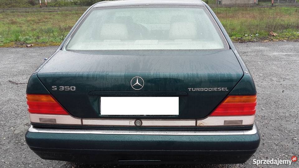 MercedesBenz S 350 Turbo Diesel 1995 W 140 centralny zamek Motoryzacja małopolskie sprzedam