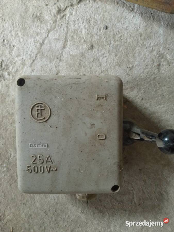 Włącznik siły 25A 500V sprzedam