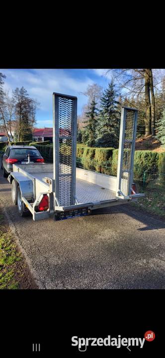 Przyczepka samochodowa dwu osiowa dmc 27t na 2
