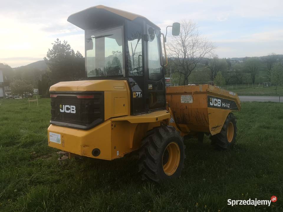 Wozidło JCB 7T1 z kabina Wozidła Maszyny budowlane Cieszyn