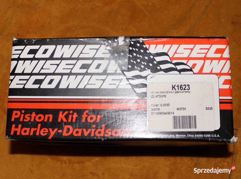HARLEY DAVIDSON WISECO TŁOKI Głubczyce