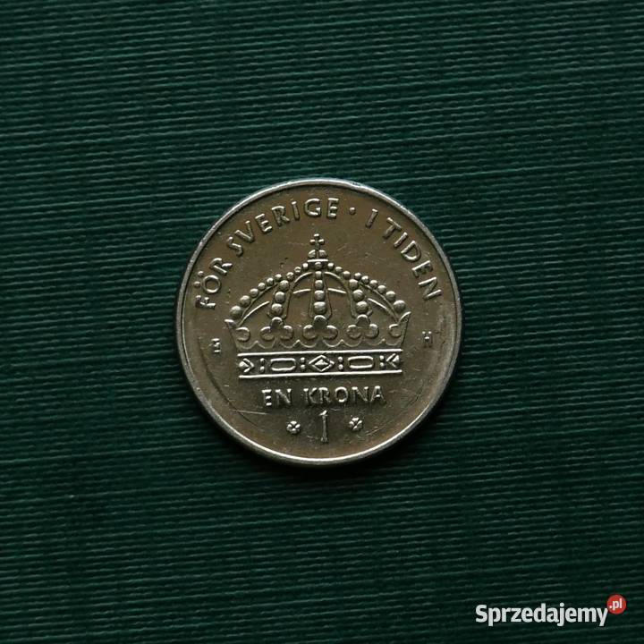 SZWECJA 1 korona 2005r śląskie Gliwice