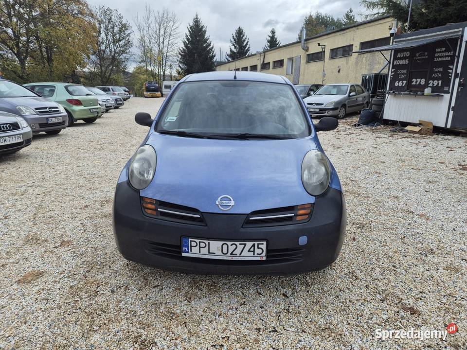 Nissan Micra 12 z klimatyzacją ISOFIX 2004 Kłodzko