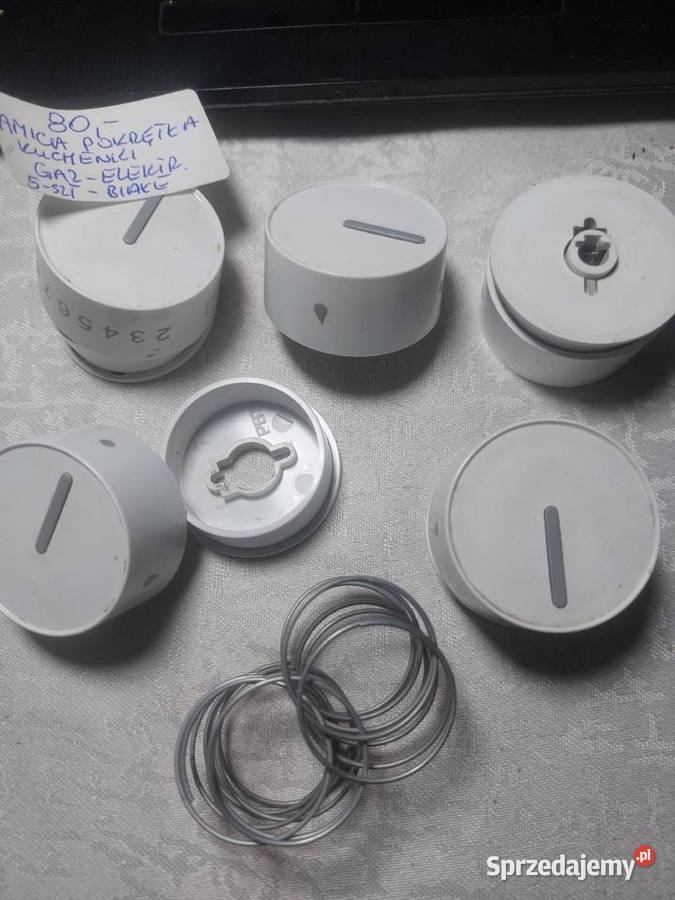 AMICA POKRĘTŁA KUCHENKI GAZELEKTR5 BIAŁE małopolskie Nowy Sącz sprzedam