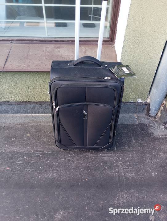walizka średnia xl z poszerzeniem z grubej Lublin sprzedam