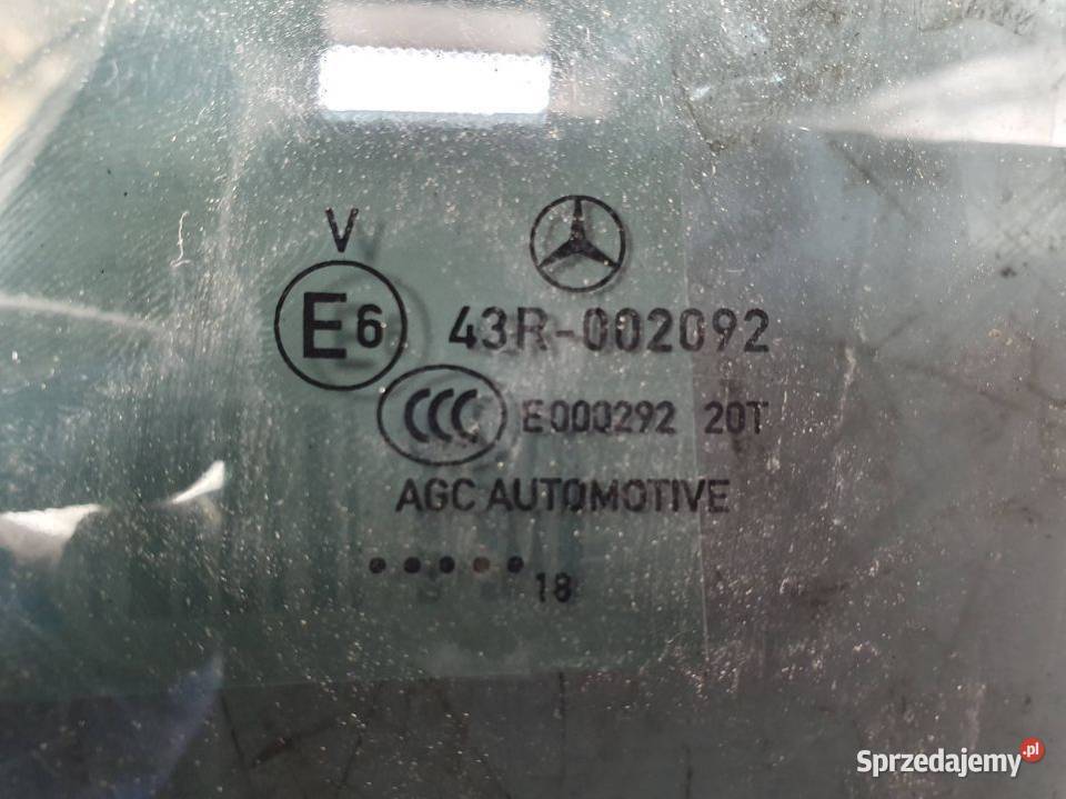 SZYBA DRZWI LEWY TYŁ MERCEDES C W205 4MATIC Lipno