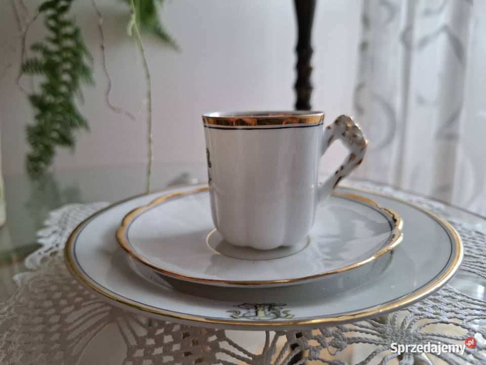 Komplet do espresso Porcelana i szkło Lublin
