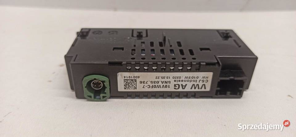 CUPRA FORMENTOR PORT GNIAZDO USB 5NA035736 Panele sterowania, przełączniki sprzedam