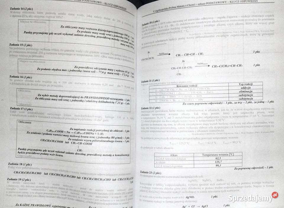 Chemia Zbiór zadań z odpowiedziami 20022013 Tom Rok wydania 2013 Chełm