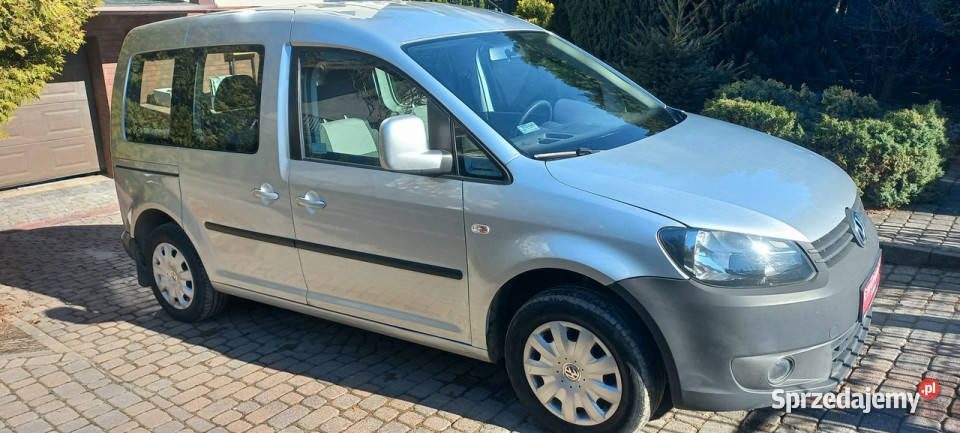 Volkswagen Caddy 162 netto FV23 Salon Polska 20 światła przeciwmgielne Caddy pomorskie Gdańsk