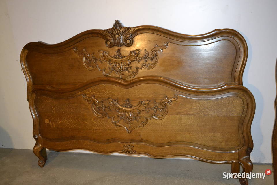 łóżko ludwikowskie 150 dąb Będzin