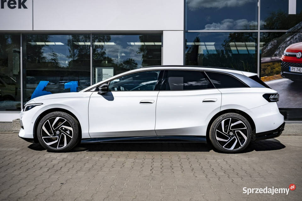 Volkswagen ID7 Tourer Pro 77 kWh 210 kW 286 światła do jazdy dziennej Łódź sprzedam