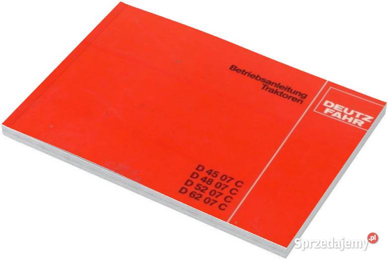 Deutz Fahr RB 356 381 Katalog części Vicon RV Poradniki, albumy i reportaże Szamotuły sprzedam