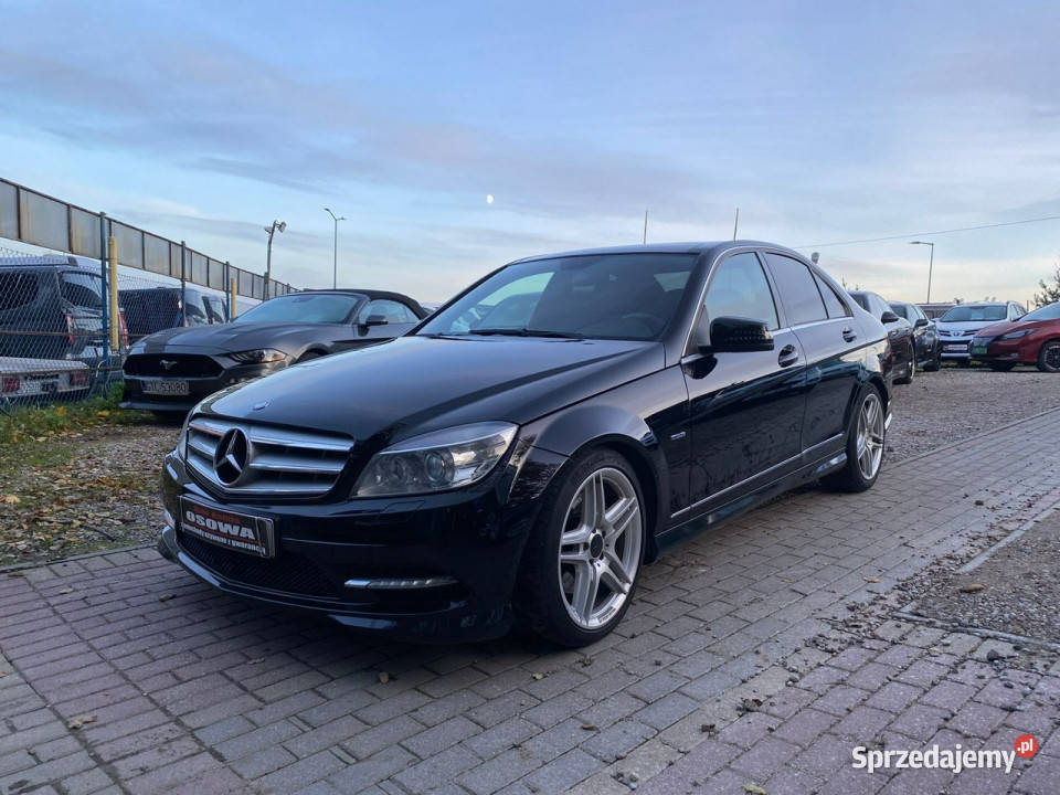 Mercedes C 250 4Matic Automat nabi skóry kamera czujnik parkowania Mercedes-Benz Gdańsk