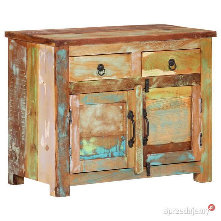Szafka 68x35x55 lite drewno z odzysku WM353760 mazowieckie Warszawa