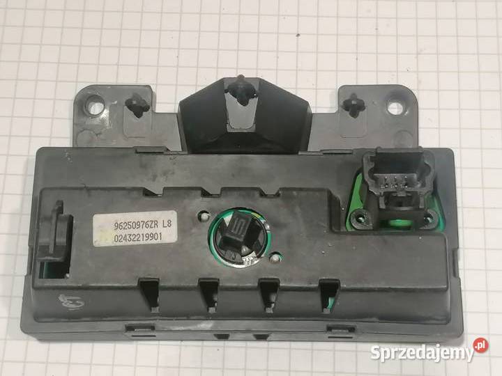 wyświetlacz 96250976ZR zegarek Peugeot 206 r9802 łódzkie