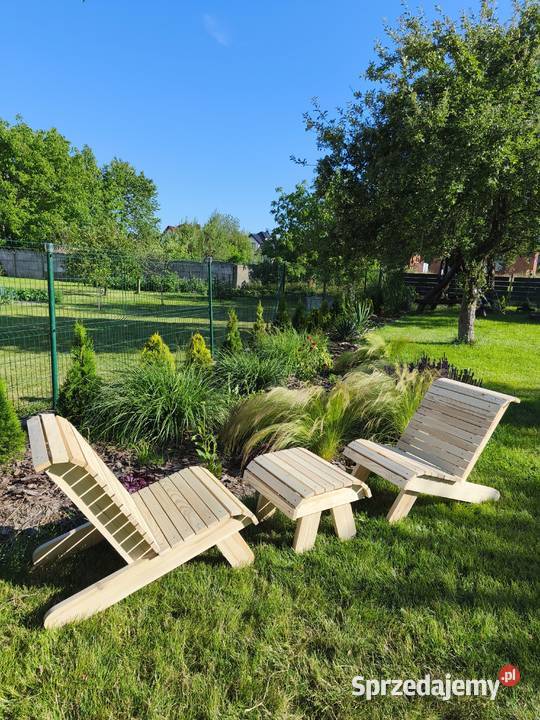 Fotel Krzesło Leżak Ogrodowy Surowy małopolskie
