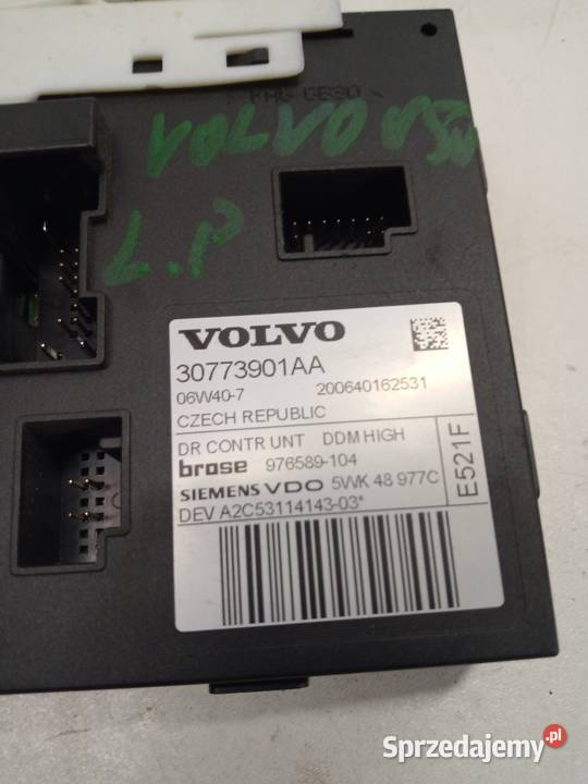 VOLVO V50 S40 Silniczek szyby lewy przód Wyposażenie elektryczne Bydgoszcz