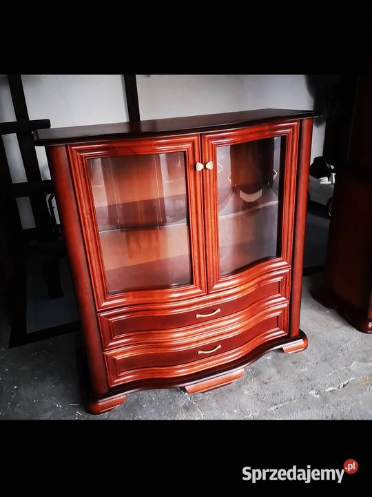 PROMOCJA Stylowa Witryna 180 Bella TEAK Kredens 50cm sprzedam