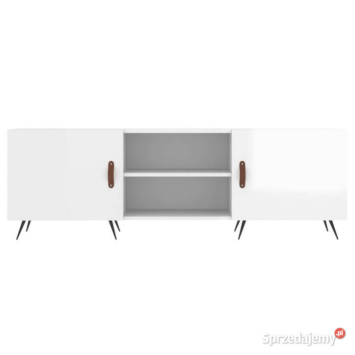 Szafka pod TV wysoki połysk biała 150x30x50 Warszawa