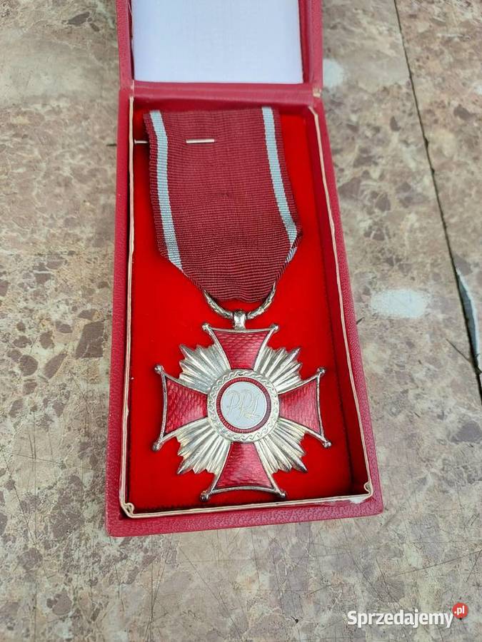 Medal odznaczenie srebrny krzyż zasługi PRL w Tczew