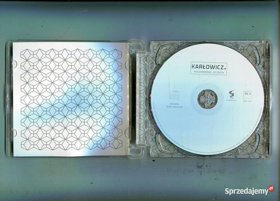 Karłowicz Philharmonic Szczecin Płyta CD zachodniopomorskie