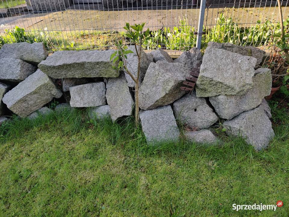 Sprzedam kamień naturalny murowy granitowy duży Pozostałe Żmigród