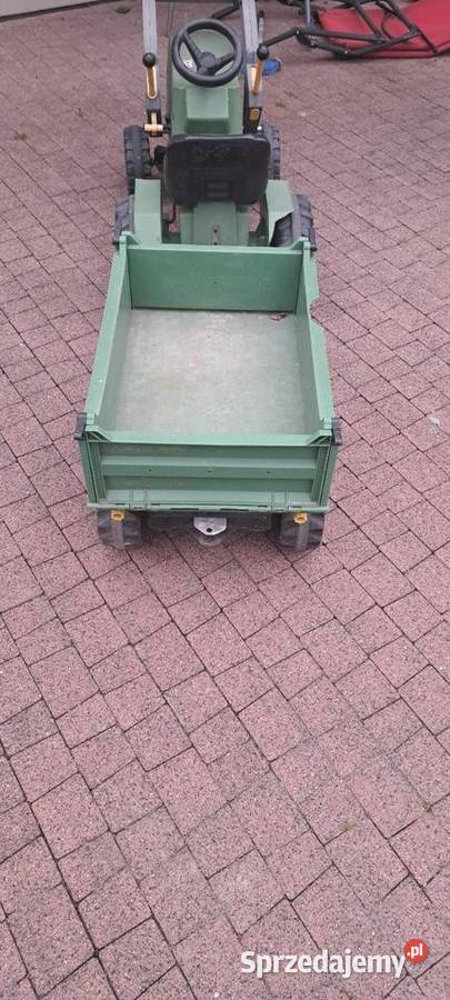 Traktor na pedały przyczepa rolly toys