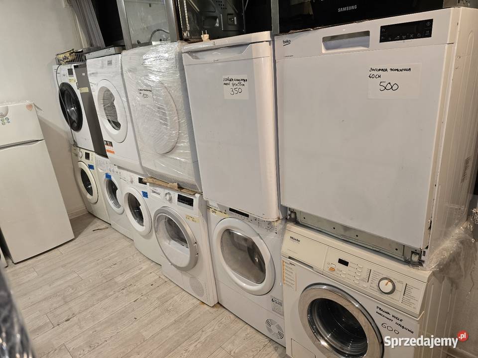 Pralka lodowka kuchenka zmywarka suszarka