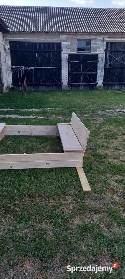 Piaskownica zamykana mazowieckie Żeleźniki sprzedam