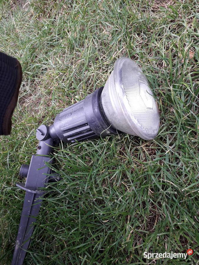 Lampy spot PAR ogrodowe ze szikulcem