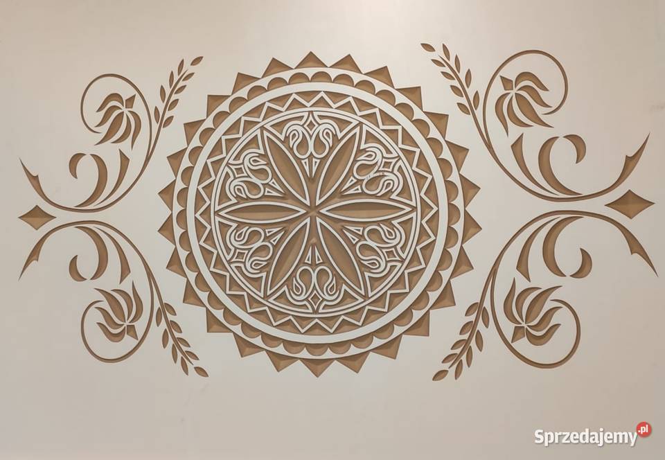 Stolik łazienkowy 12060 styl góralski Poronin