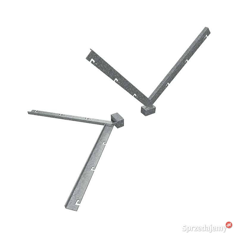 Wysięgnik dwuramienny v z nasadką prostokątną Szczecin
