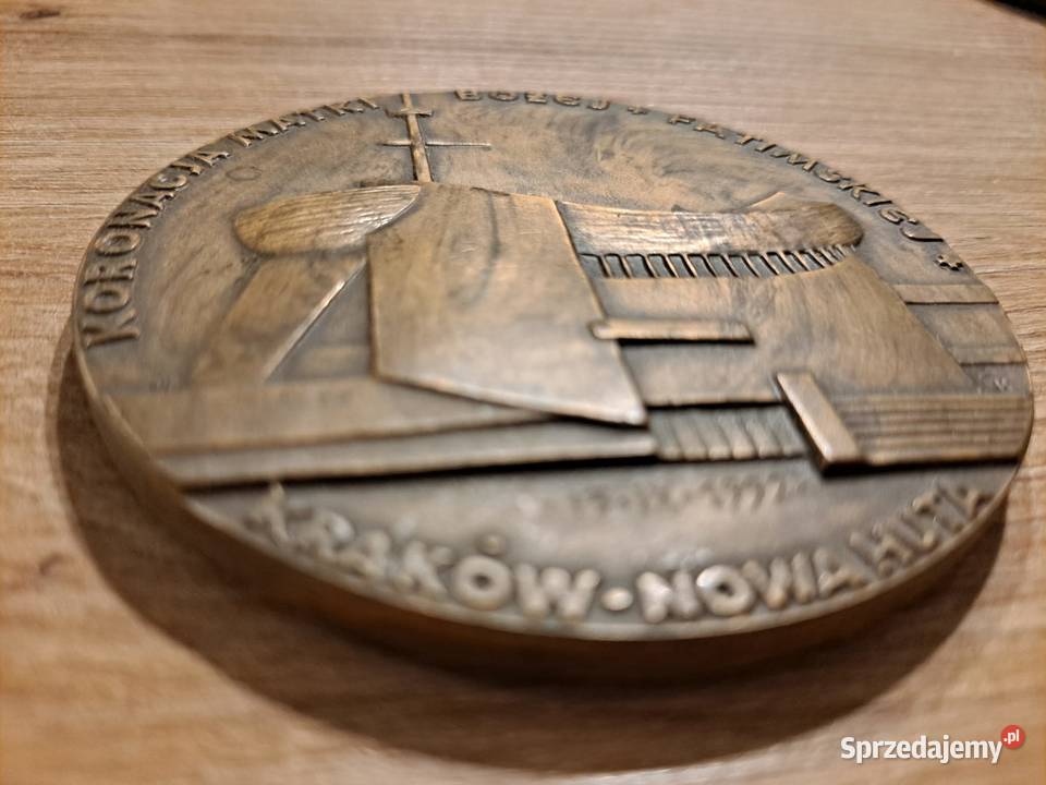 Medal 1992 Koronacja Matki Bożej Fatimskiej Kraków