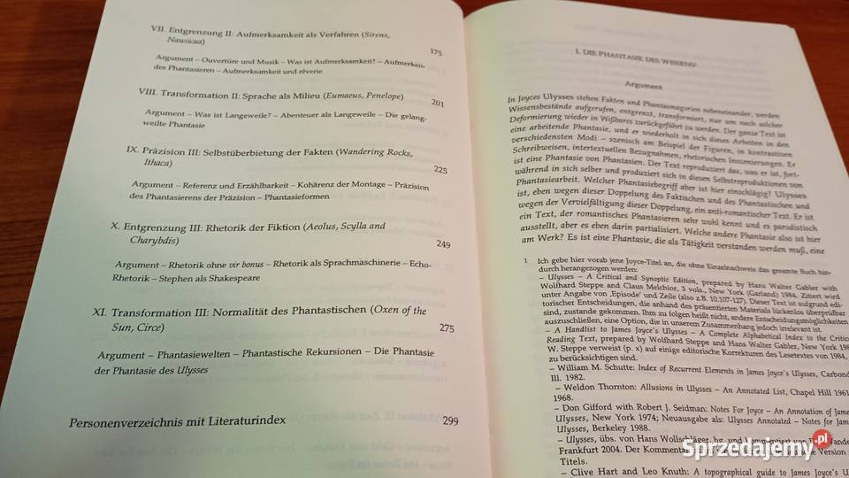 Die Phantasie des Ulysses Lektre Lobsien Eckhard pomorskie