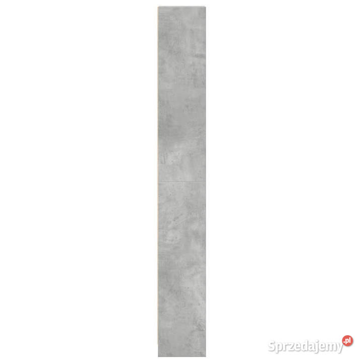 Regał szarość betonu 40x24x176 materiał mazowieckie