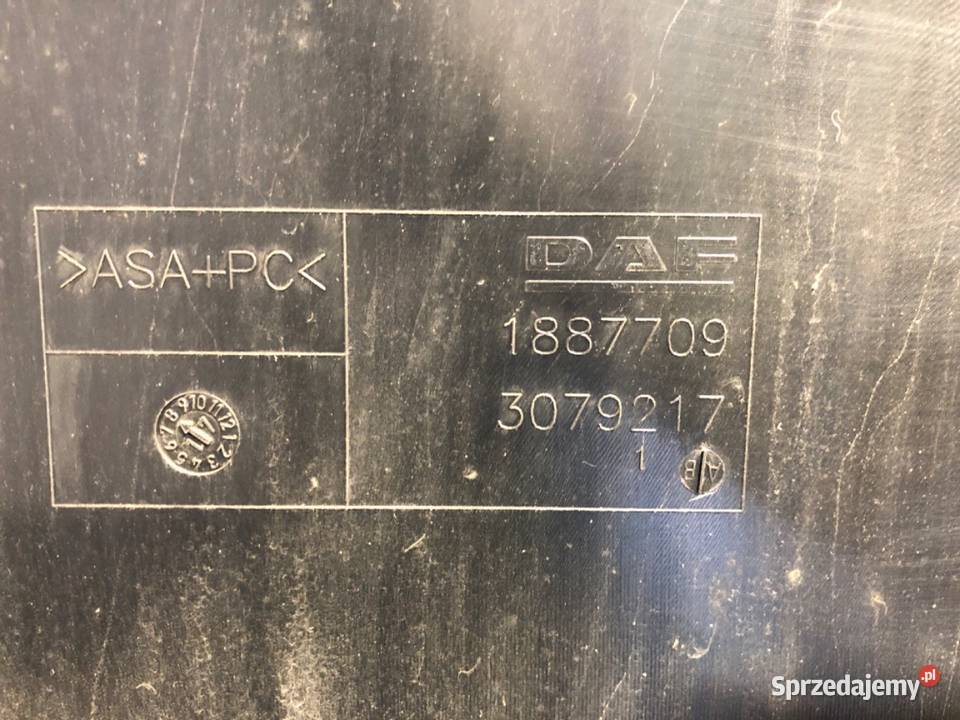 ATRAPA GRILL DAF XF 1887709 Ciągnik siodłowy ciężarowe Atrapy podkarpackie sprzedam